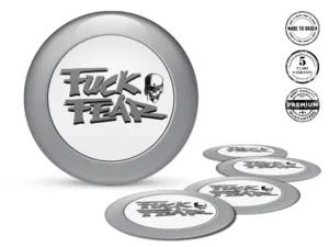 Decals on Wheels Premium Domed Labels
